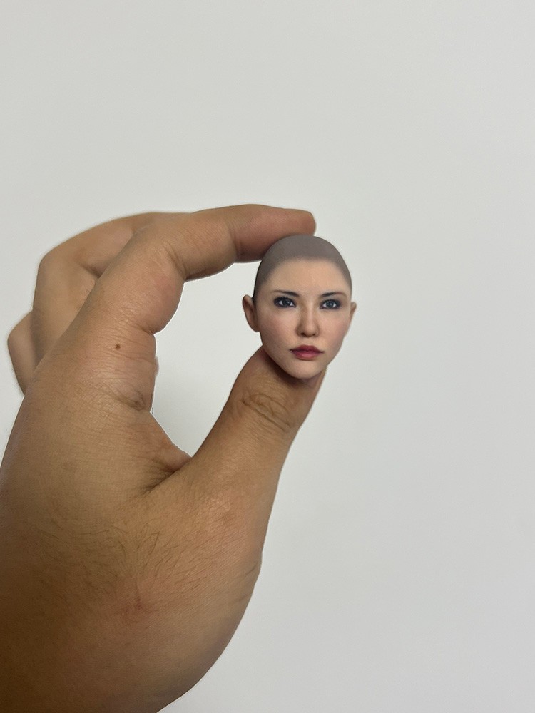 1/6 1/12 Beauty Girl Man Head Sculpt Model For 12" 6" Female Male Figure Body - Picture 170 of 190