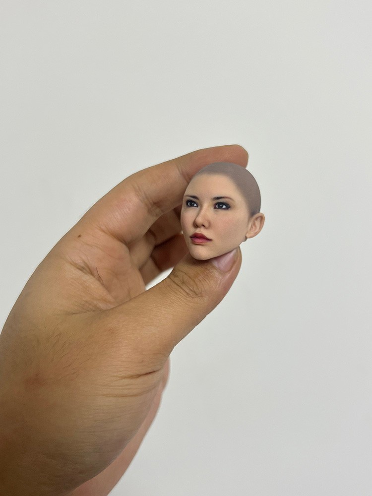 1/6 1/12 Beauty Girl Man Head Sculpt Model For 12" 6" Female Male Figure Body - Picture 171 of 190