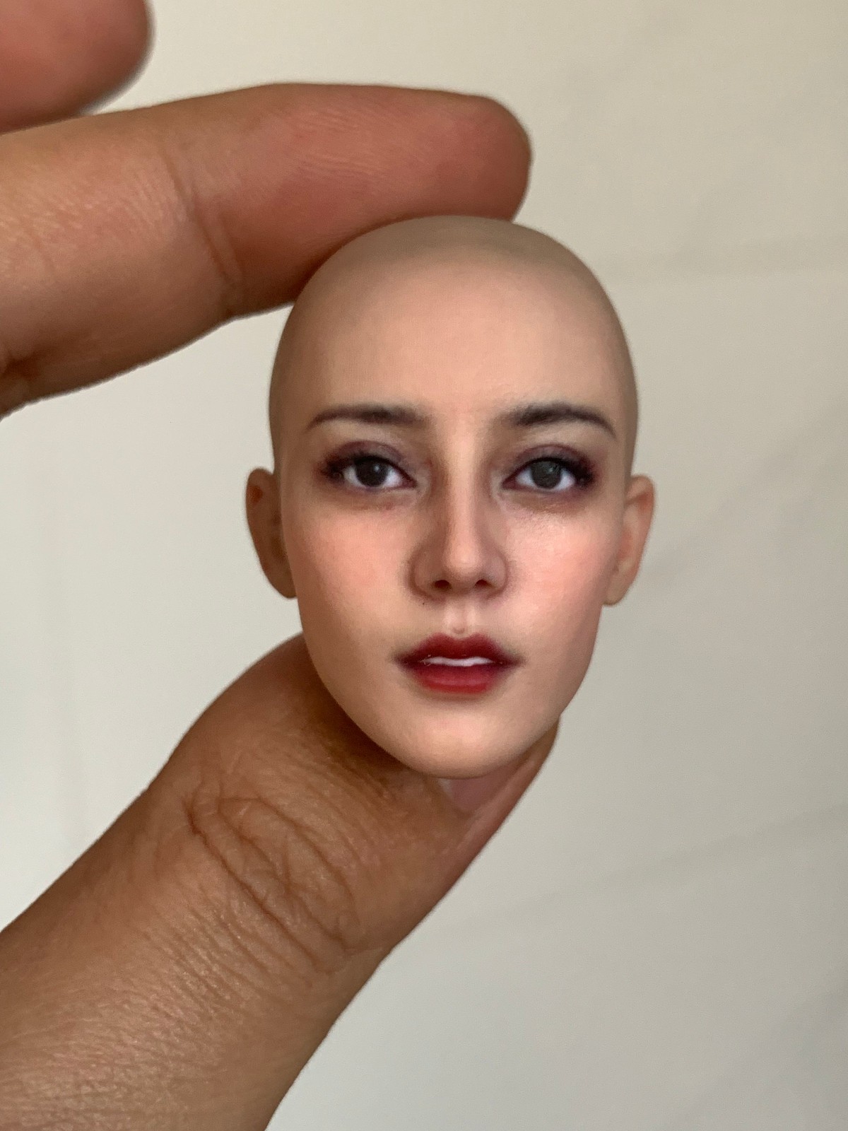 1/6 1/12 Beauty Girl Man Head Sculpt Model For 12" 6" Female Male Figure Body - Picture 179 of 190