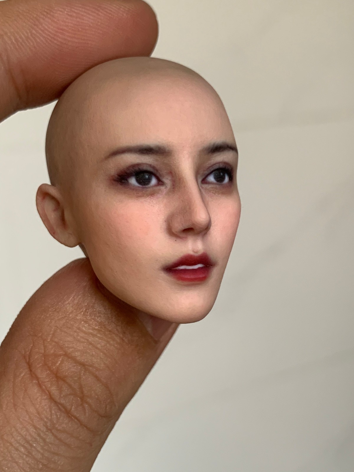 1/6 1/12 Beauty Girl Man Head Sculpt Model For 12" 6" Female Male Figure Body - Picture 180 of 190