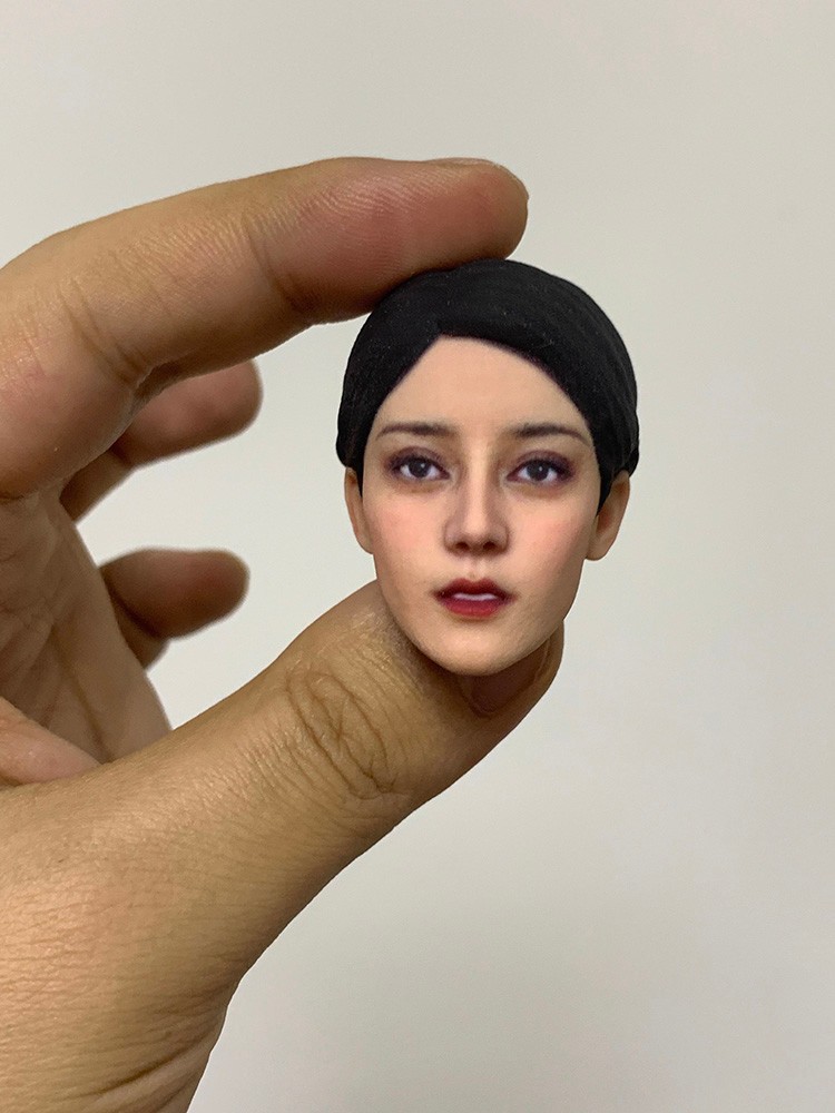 1/6 1/12 Beauty Girl Man Head Sculpt Model For 12" 6" Female Male Figure Body - Picture 189 of 190