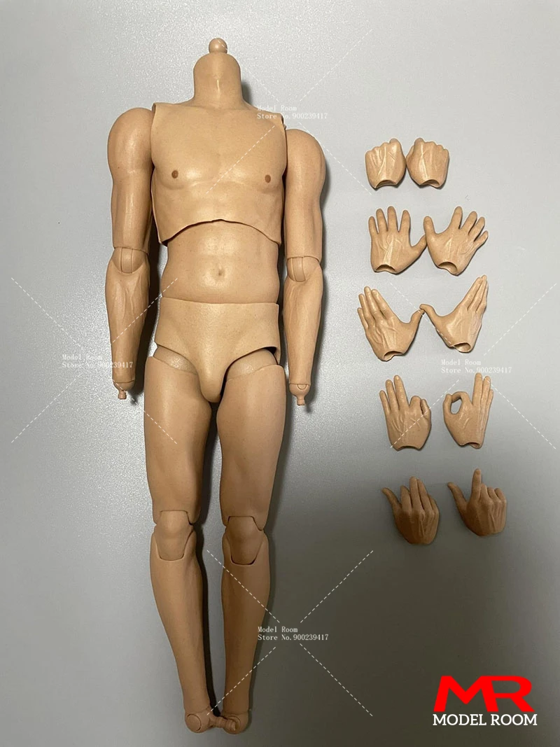 1/6 männlicher Basketballspieler Sport Gelenk Körper Hände starke schwarze Haut 12" Figur - Bild 36 von 55