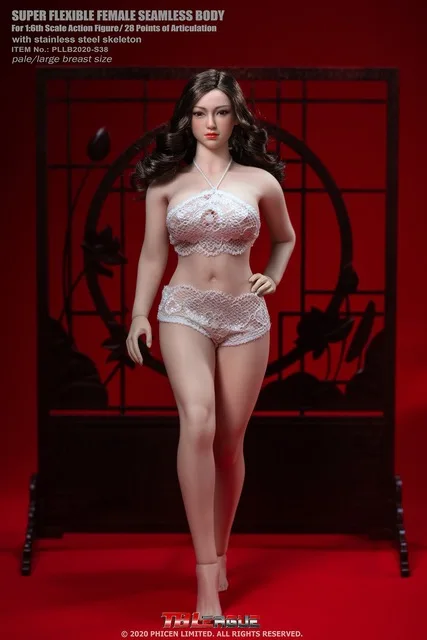 TBL 1/6 Female Large Breast Flexible Plump Seamless Body 12 » Action Figure Doll
