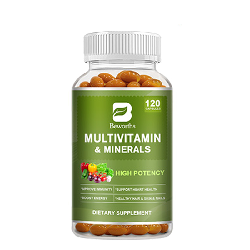 Multivitamins Supplement Vitamin & Minerals Support Immune Energy Booster