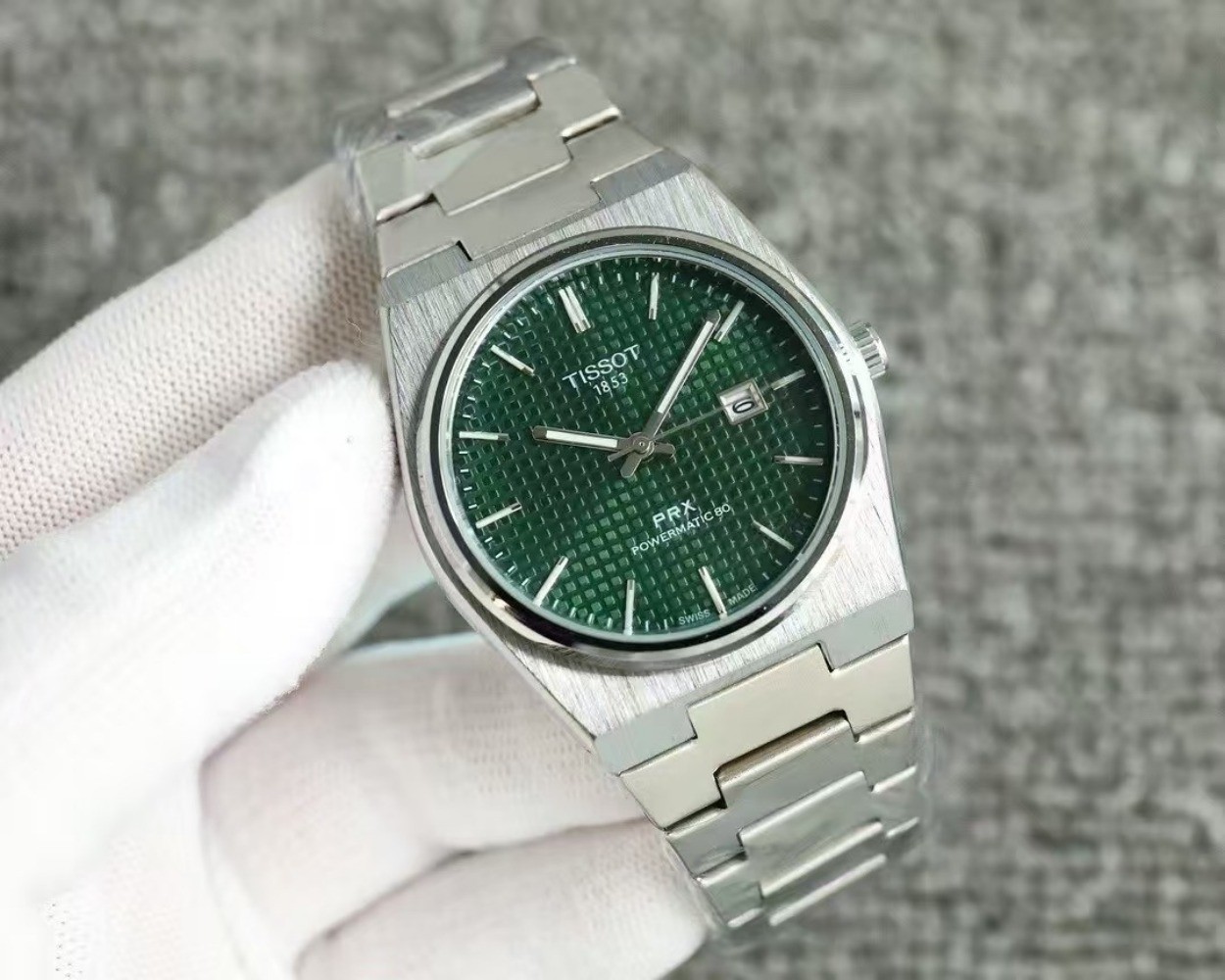 New Tissot Steel Belt PRX SeriesPowermatic 80 Automatic Mens Watch,5 COLORS - Picture 22 of 22