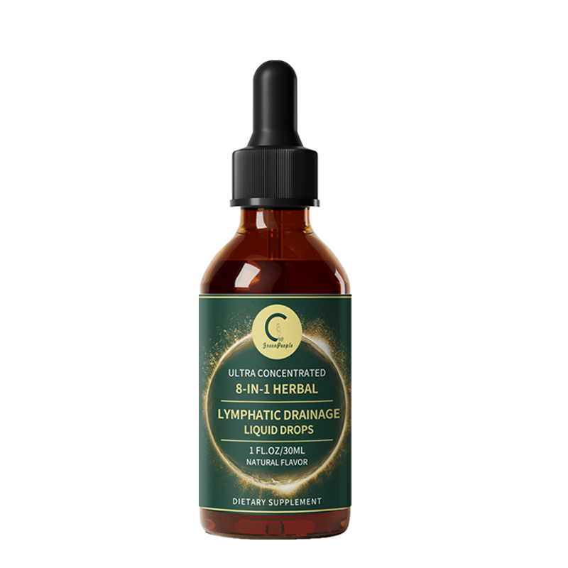 Organic Lymphatic Drainage Lymph System Drops - Cleanse Detox Immune Support