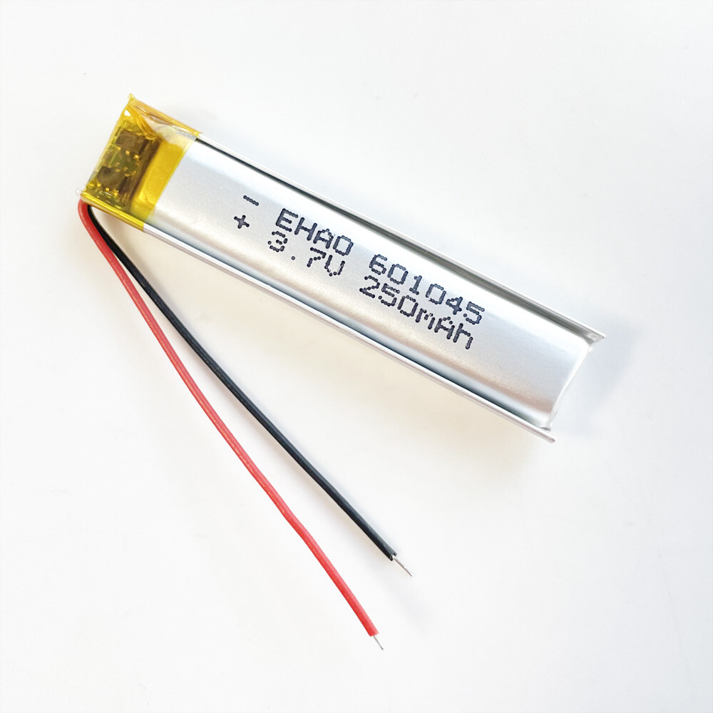 Batería recargable de polímero LiPo de 3,7 V 250 mAh 601045 para bolígrafo de video auricular GPS - Imagen 16 de 19