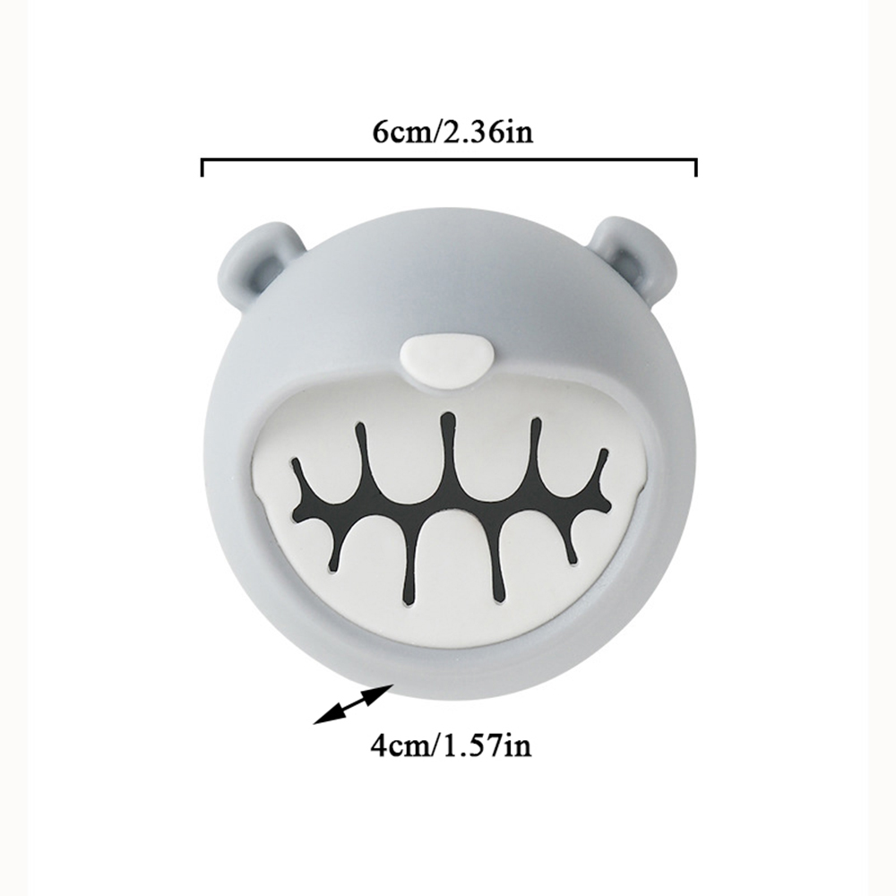 Toallero de montaje en pared sin taladro gancho en forma de oso para baño cocina - Imagen 15 de 15