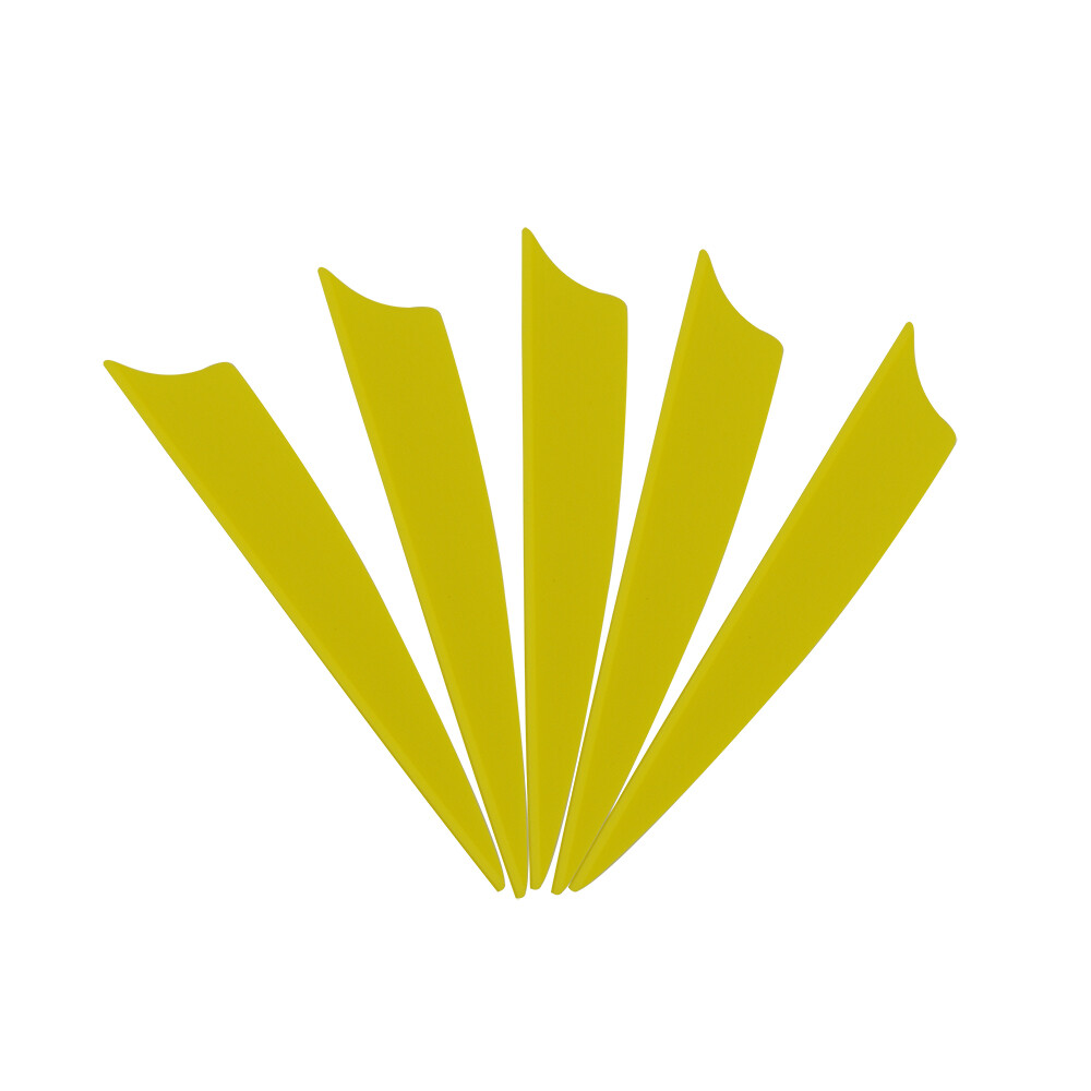 50pcs Archery Arrow Feather Rubber Vanes 3" Fletching Arrow Shaft DIY Hunting - Picture 14 of 19