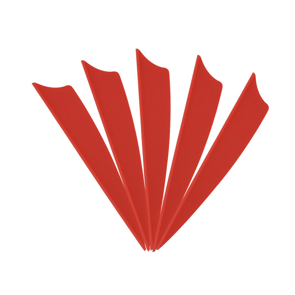 50pcs Archery Arrow Feather Rubber Vanes 3" Fletching Arrow Shaft DIY Hunting - Picture 16 of 19