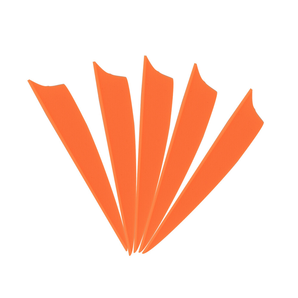 50pcs Archery Arrow Feather Rubber Vanes 3" Fletching Arrow Shaft DIY Hunting - Picture 17 of 19