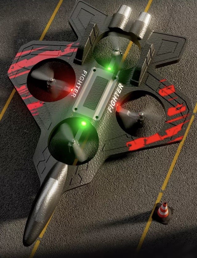 360° Flip RC Plane Toy Drone Remote Control Glider Jet Flying 2.4G LED Light UK - Picture 14 of 14