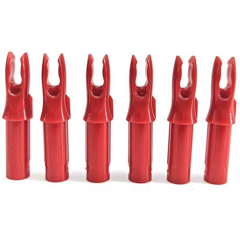 60pcs Arrow Nocks ID6.2mm Insert Tails Plastic Archery Arrow Shaft Bow Hunt DIY - Picture 9 of 22