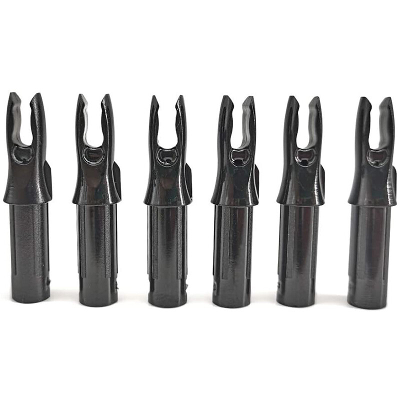 60pcs Arrow Nocks ID6.2mm Insert Tails Plastic Archery Arrow Shaft Bow Hunt DIY - Picture 10 of 22