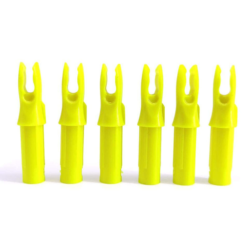60pcs Arrow Nocks ID6.2mm Insert Tails Plastic Archery Arrow Shaft Bow Hunt DIY - Picture 12 of 22