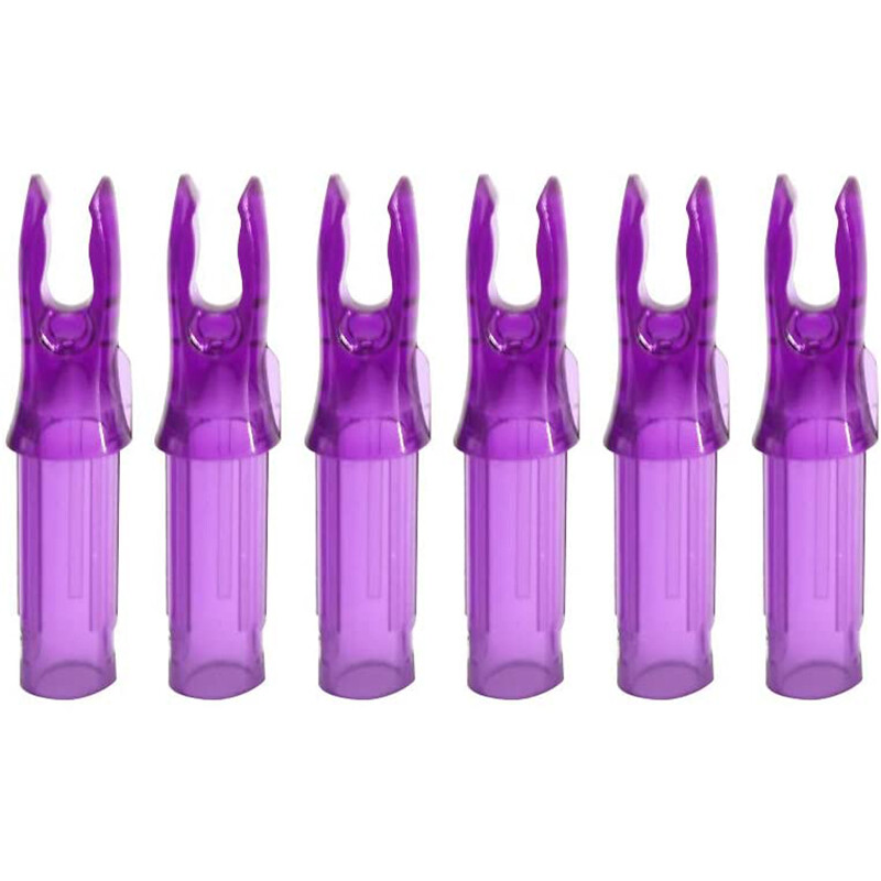 60pcs Arrow Nocks ID6.2mm Insert Tails Plastic Archery Arrow Shaft Bow Hunt DIY - Picture 20 of 22