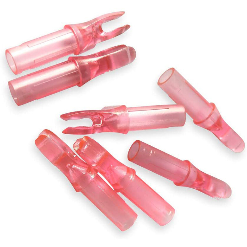 60pcs Arrow Nocks ID6.2mm Insert Tails Plastic Archery Arrow Shaft Bow Hunt DIY - Picture 21 of 22