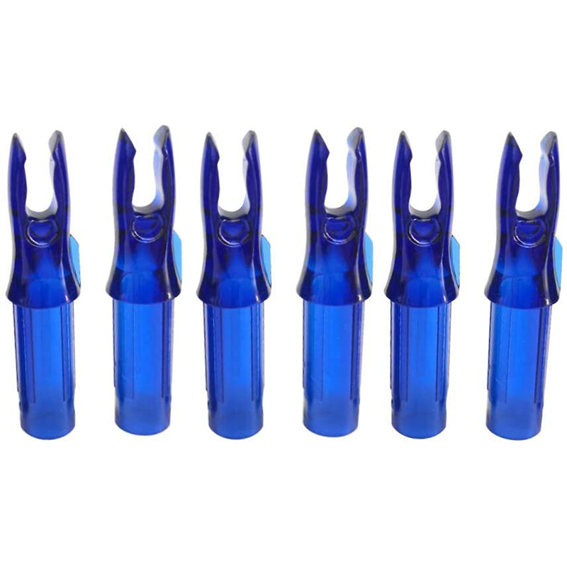 60pcs Arrow Nocks ID6.2mm Insert Tails Plastic Archery Arrow Shaft Bow Hunt DIY - Picture 22 of 22