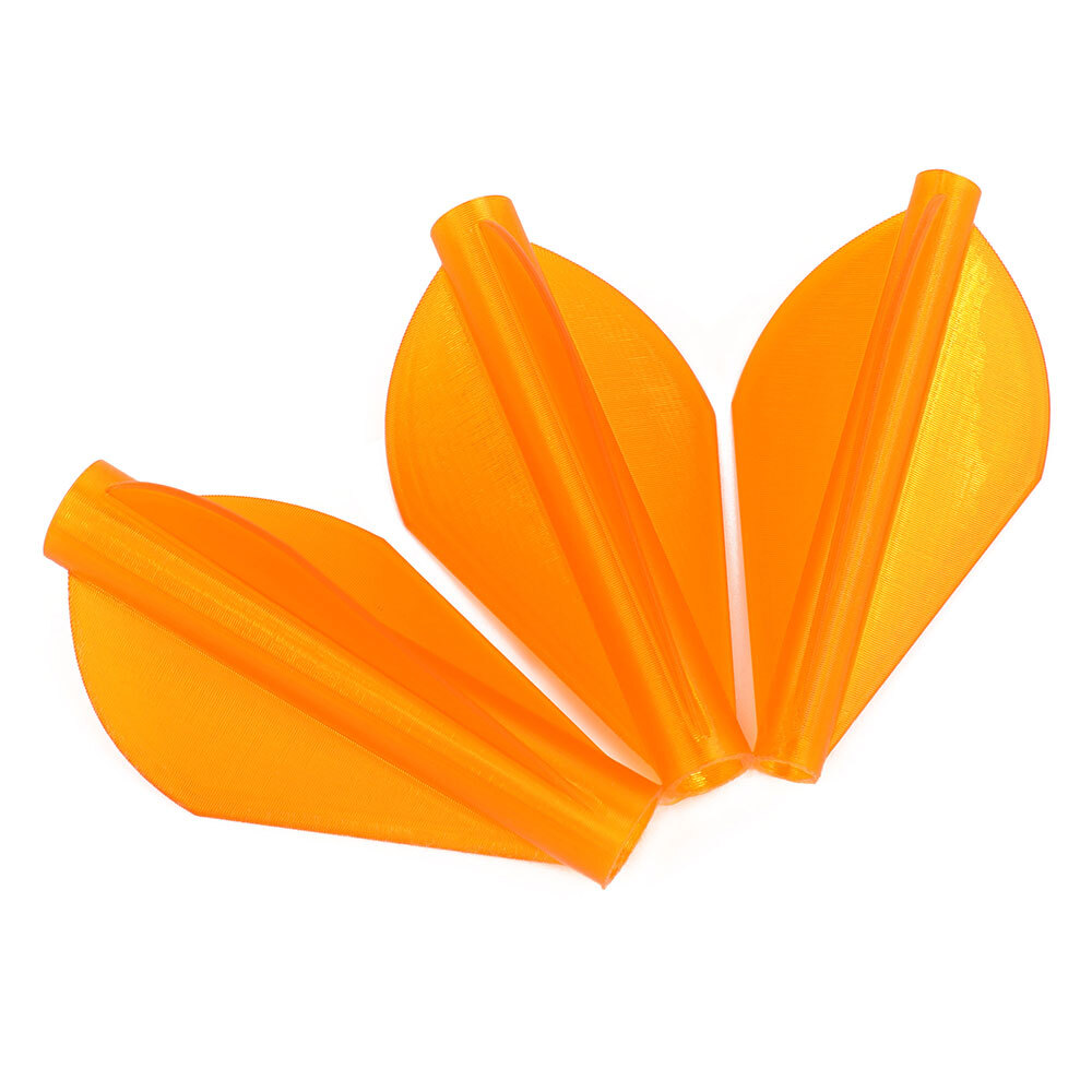 6X 1.75" Archery Arrow Vanes OnePiece Fletches Conjoined Shaft DIY Archery Shoot - Picture 17 of 25