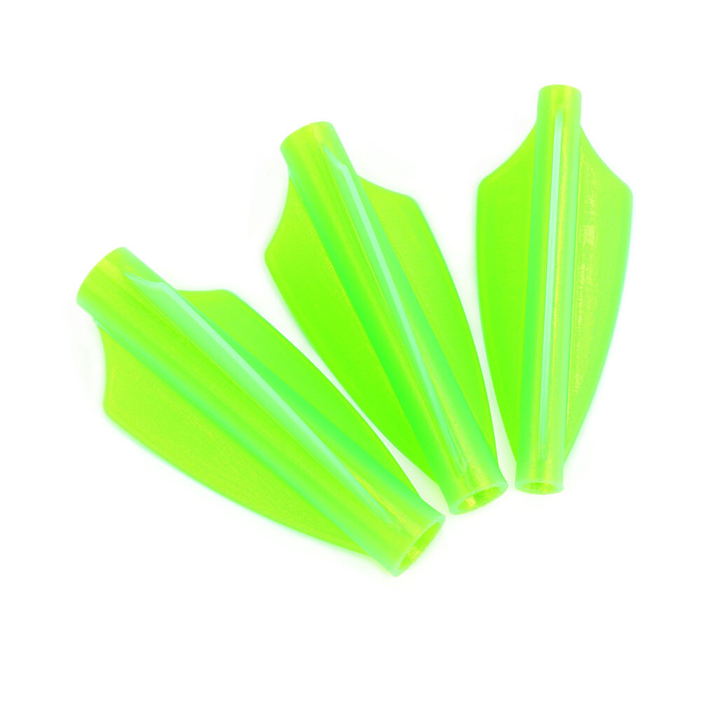 6X 1.75" Archery Arrow Vanes OnePiece Fletches Conjoined Shaft DIY Archery Shoot - Picture 23 of 25