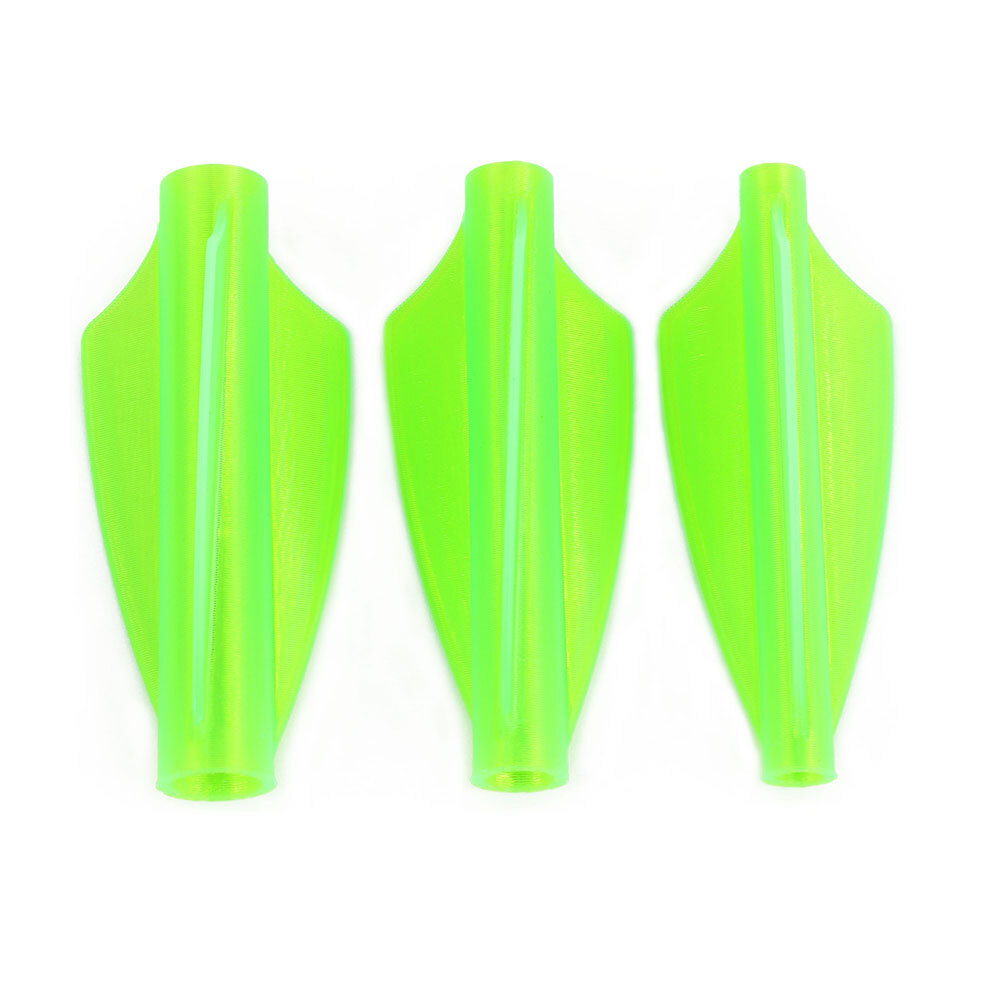 6X 1.75" Archery Arrow Vanes OnePiece Fletches Conjoined Shaft DIY Archery Shoot - Picture 24 of 25
