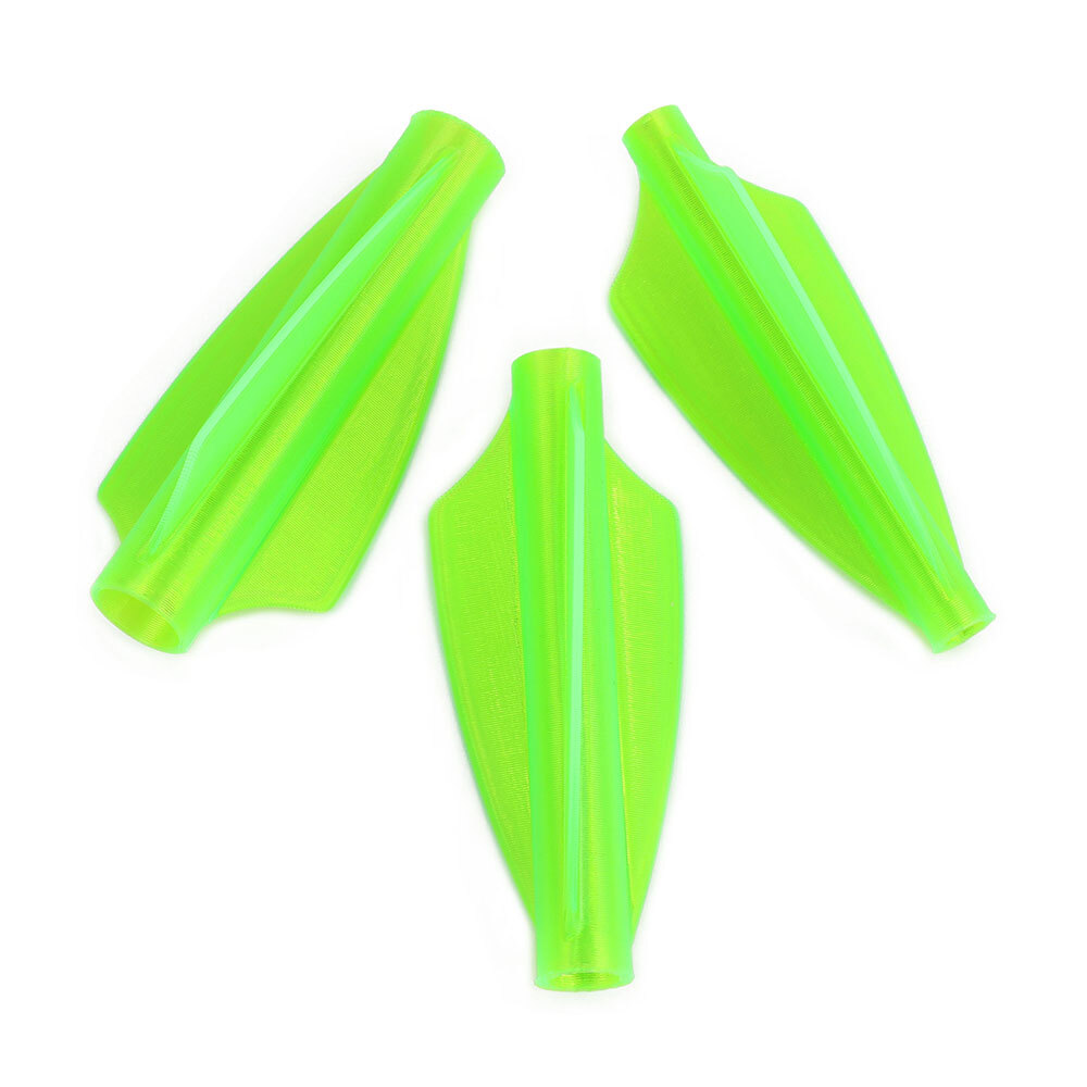 6X 1.75" Archery Arrow Vanes OnePiece Fletches Conjoined Shaft DIY Archery Shoot - Picture 25 of 25