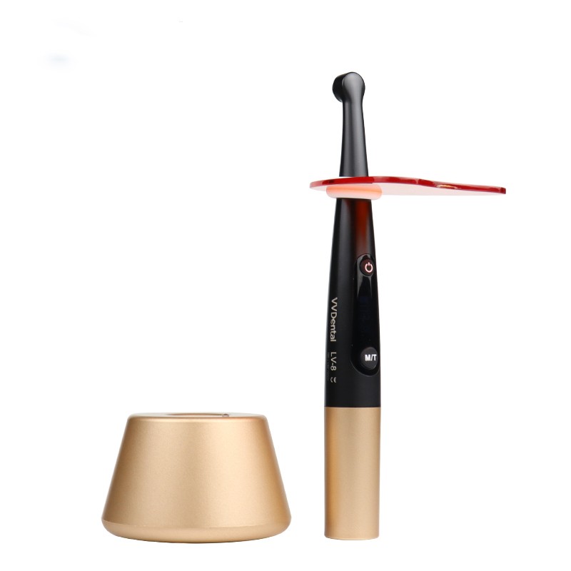 2200mW/c㎡ Dental Curing Light LED 1 Second Dental Photopolymerize Cordless Resin