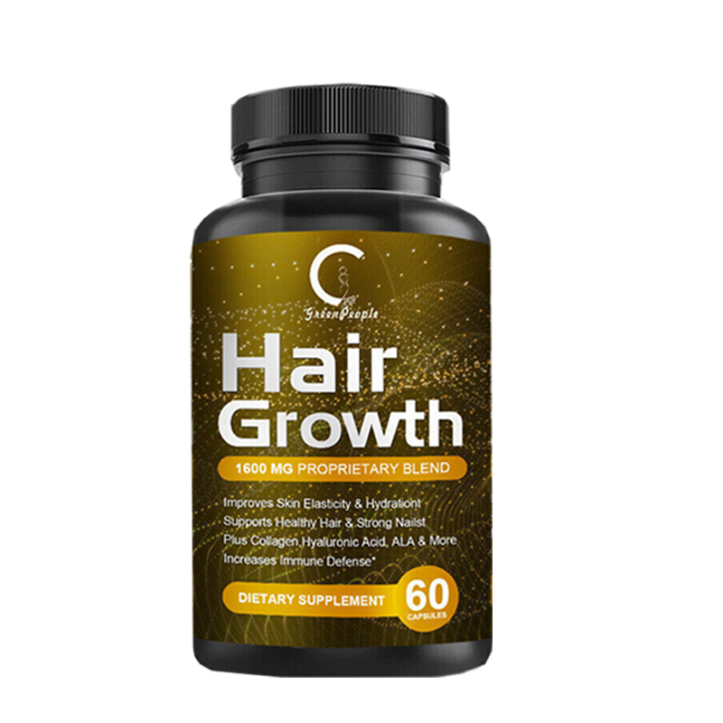 Hair Gain Biotin Hydrolyzed DHT Blocker Hair Growth Vitamins For Women & Men