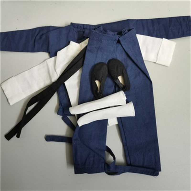 1:6 Scale Bruce Lee Shoes Clothes Set For 12inch Action Figure