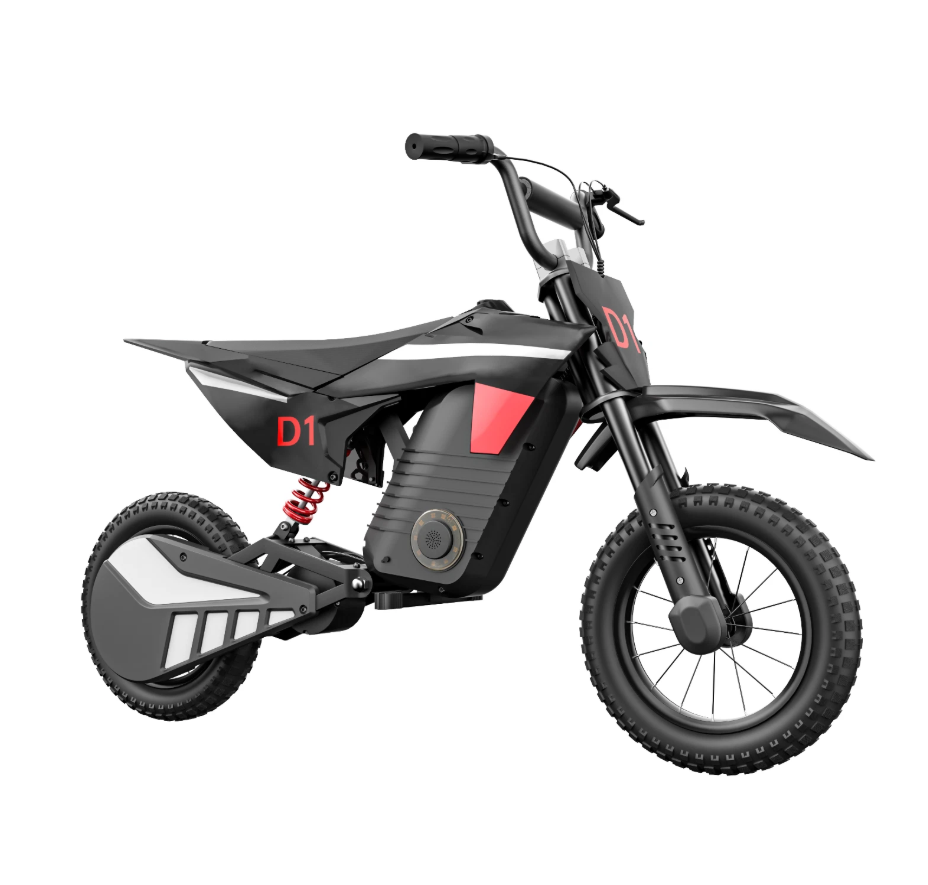 Elektromotorrad für Kinder 3-12 Jahren 300W 25km/h 12 Zoll 36V Kinder Crossbike - Bild 23 von 34