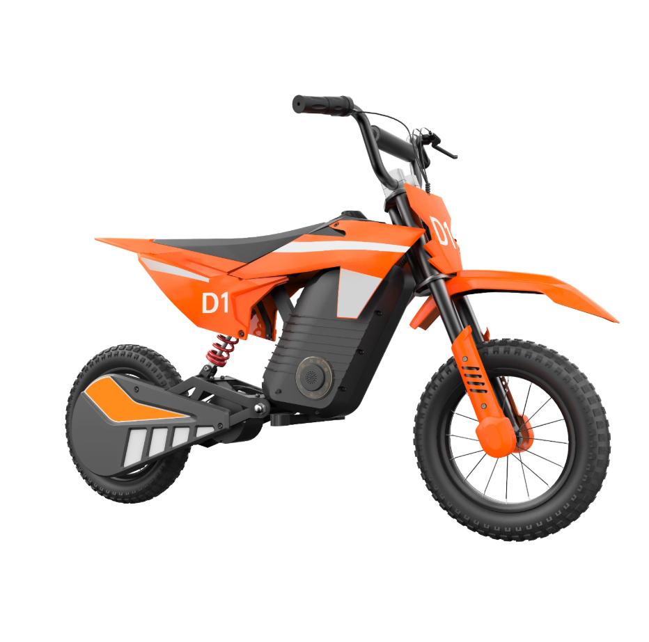 Elektromotorrad für Kinder 3-12 Jahren 300W 25km/h 12 Zoll 36V Kinder Crossbike - Bild 30 von 34