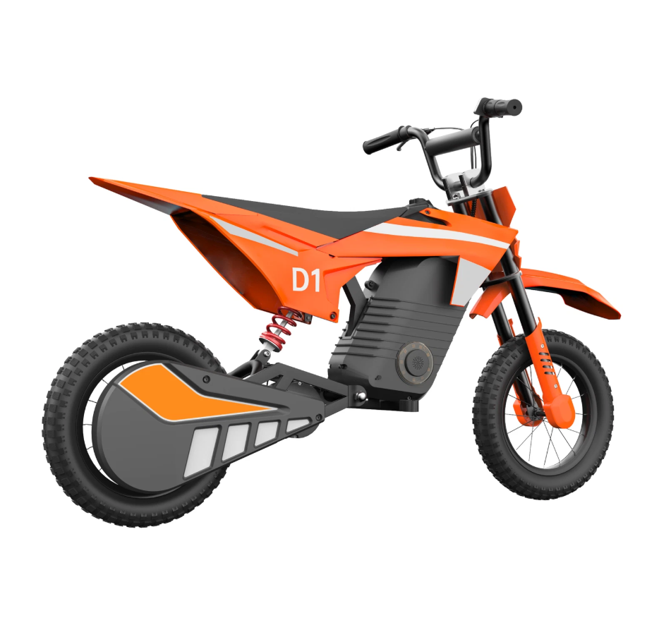 Elektromotorrad für Kinder 3-12 Jahren 300W 25km/h 12 Zoll 36V Kinder Crossbike - Bild 32 von 34