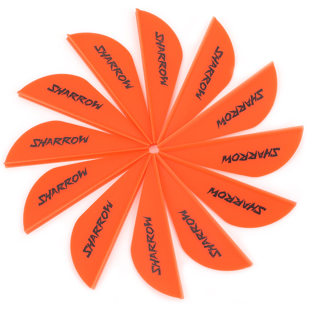 60 paletas de flecha de 2" pliegues de goma plumas tiro con arco flecha hágalo usted mismo - Imagen 19 de 24