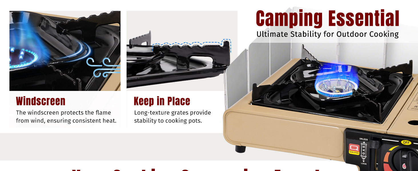 portable gas stove