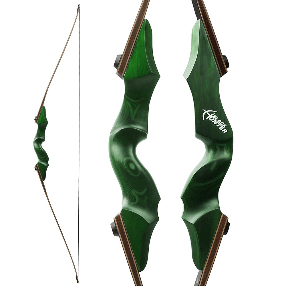 60" Takedown Longbow Hunting Bow Arrow Set 20-60lbs Archery Target Black Hunter - Picture 30 of 31