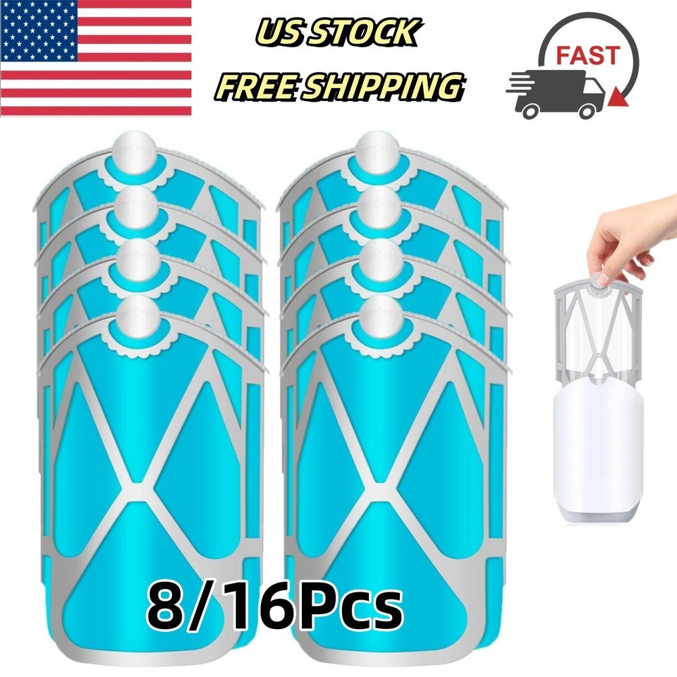 1-16Pack Flying Insect Trap Refills Compatible for ZEVO, Indoor Fruit Fly Insect