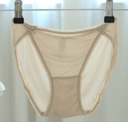 1 PC 100% Silk Women’s Sexy Low Waist Panties Briefs Underwear Lingerie SG008