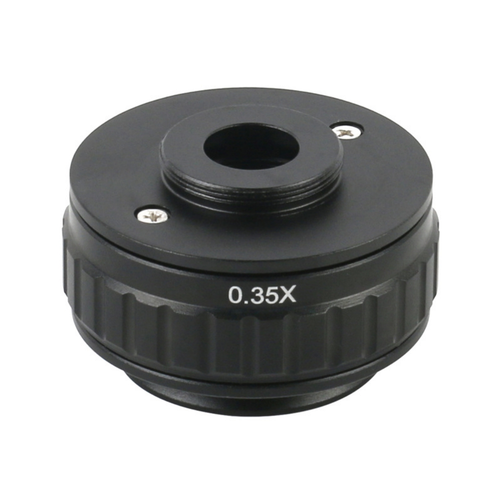 Microscope Camera Adapter 0.35X 0.5X 1X Magnification C-Mount for Digital Imagin