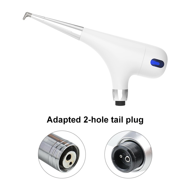 2/4 Holes Dental Polishing Air Flow Prophy Jet Unit Hygienist Polisher Handpiece
