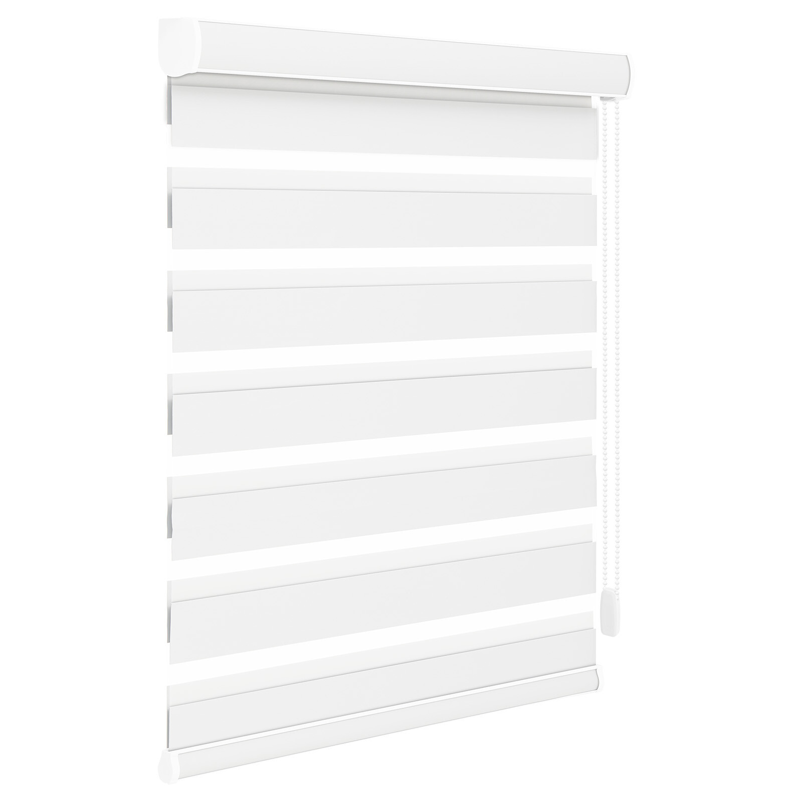 Changshade Dual Layer Zebra Roller Shades Window Treatment Corded Window Blinds