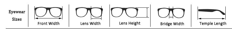 eyewear sizes