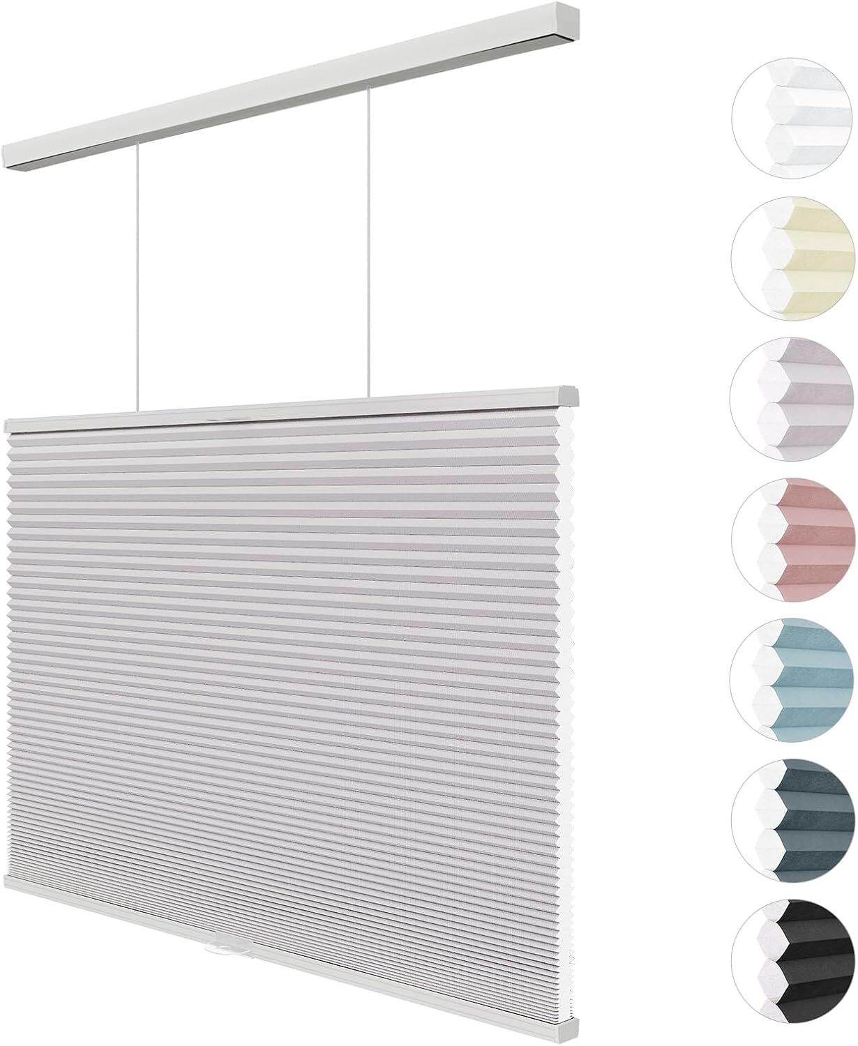 Changshade CUSTOM Blackout Cordless Top-Down Bottom Up Cellular Blinds Honeycom