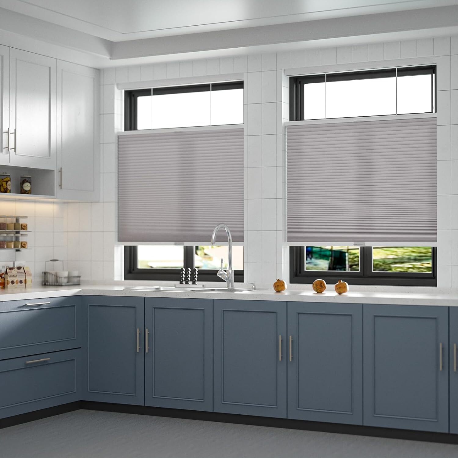 Changshade CUSTOM Blackout Cordless Top-Down Bottom Up Cellular Blinds Honeycom