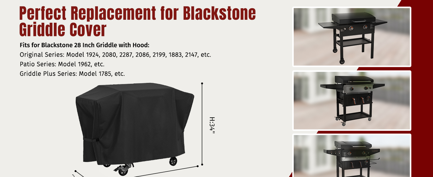 Blackstone 28 Inch Griddle with Hood