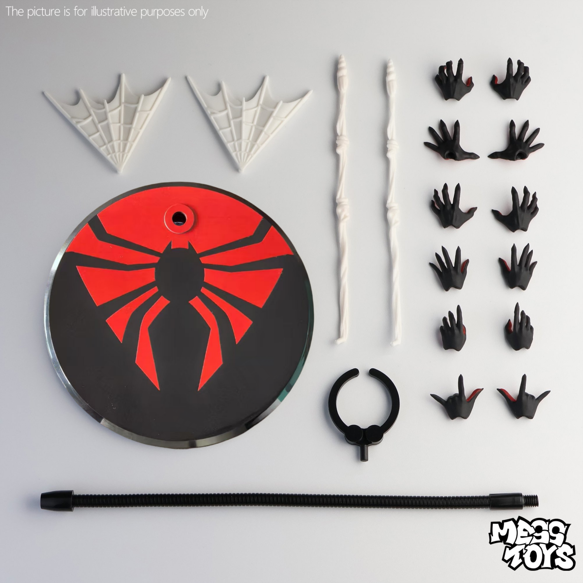 In Stock MESS TOYS Superior Spider Man Peter Parker Doctor Octopus Figure Action - Picture 8 of 24