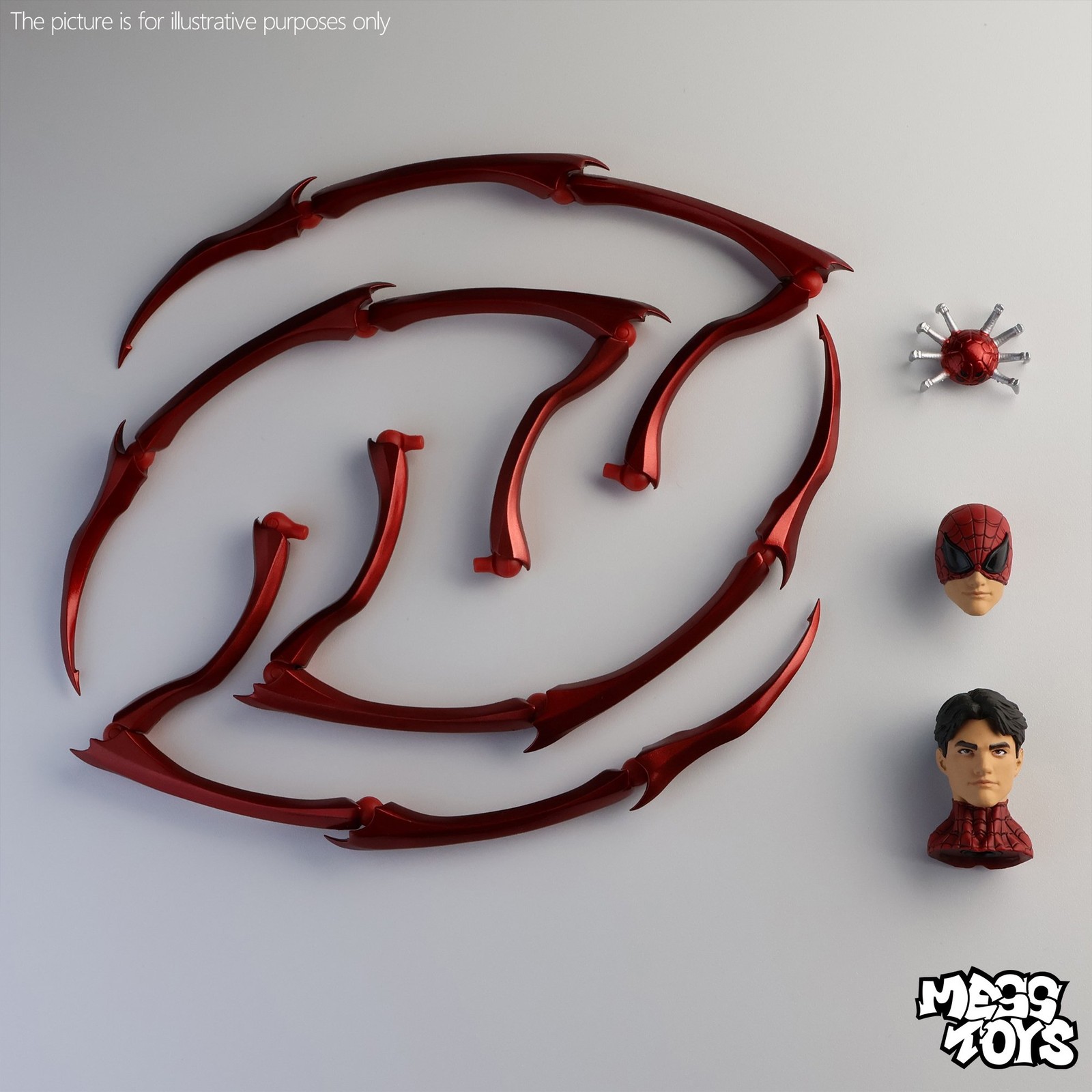 In Stock MESS TOYS Superior Spider Man Peter Parker Doctor Octopus Figure Action - Picture 21 of 24