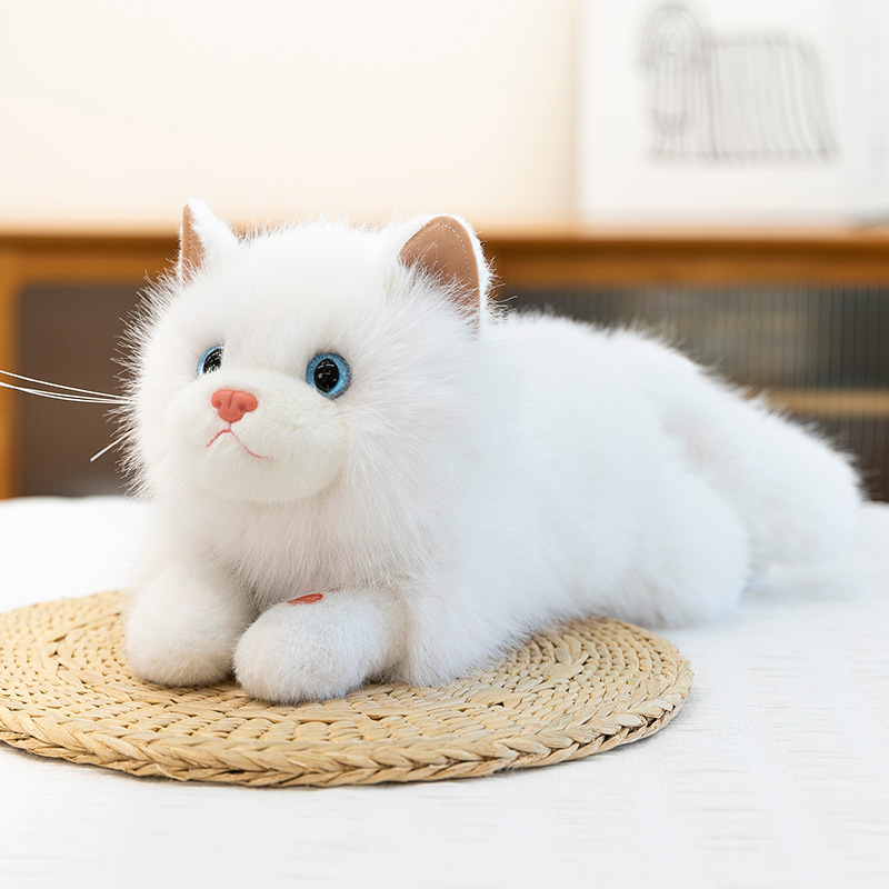 Realistic Meowing Cat Plush - Cute Kitten Gift Toy - Picture 10 of 13