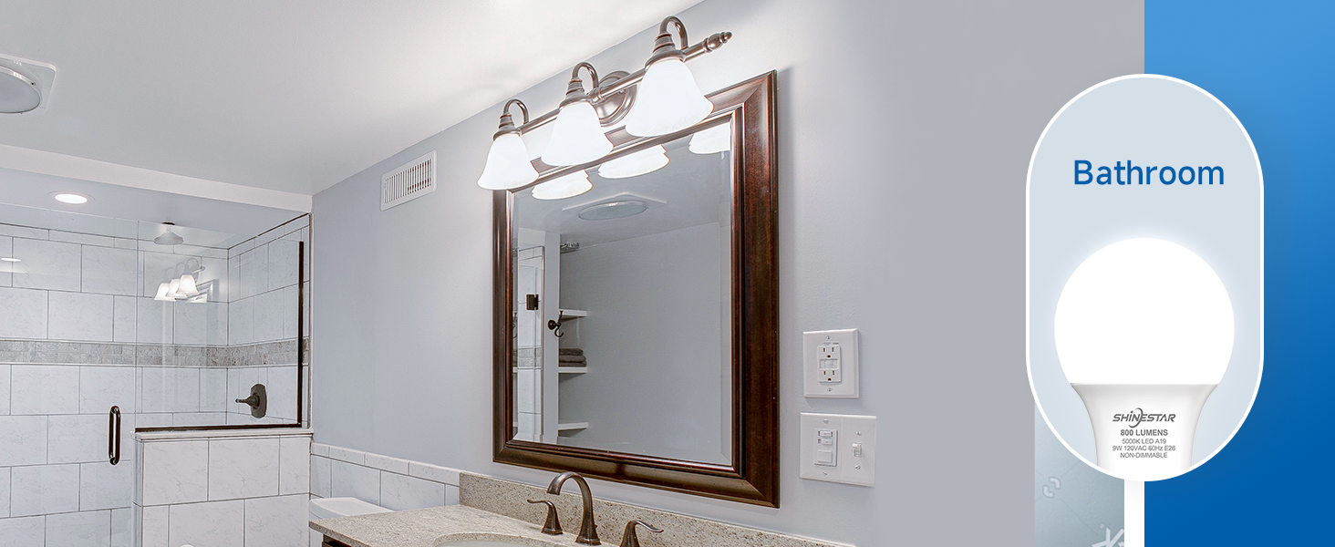 led bathroom lights