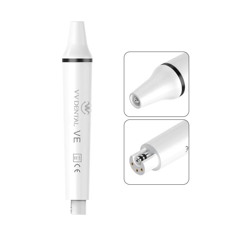 Dental Ultrasonic Piezo Scaler Handpiece With LED Handpiece Fit EMS / Woodpecker