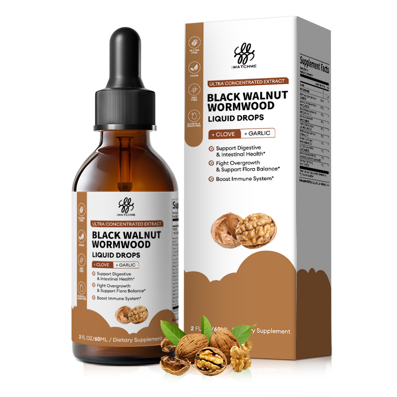1/5Pack Parasite Cleanse Tincture/Extract-Wormwood, Black Walnut Hull, Clove